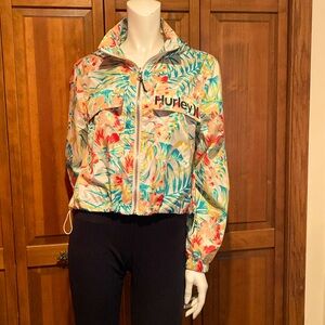 Hurley Hooded Zip Up Jacket